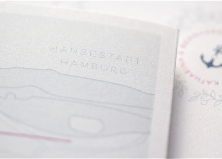 Individuelle Hochzeits-Papeterie Hannover | Save the date Einladungskarte Antwortkarte Tischdeko