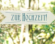 Individuelle Hochzeits-Papeterie Hannover | Save the date Einladungskarte Antwortkarte Schild