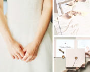 Individuelle Hochzeits-Papeterie Hannover | Save the date Einladungskarte Antwortkarte